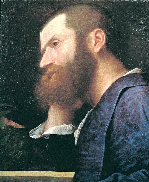First portrait by Titian, 1512